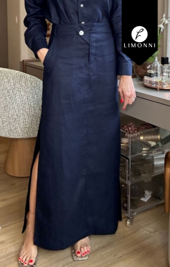 Faldas para mujer Limonni Cayena LI5083 Faldas blanco