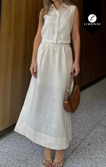 Sets Limonni Cayena LI5084 Set falda avena