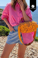 Blusas para mujer Limonni Mailia LI3730 Camiseras rosado