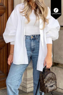 Blusas para mujer Limonni Mailia LI3796 Camiseras blanco