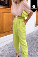 Blusas para mujer Limonni Mailia LI3958 Casuales nude