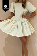 Vestidos para mujer Limonni Mailia LI3960 Cortos Casuales blanco