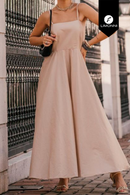 Vestidos para mujer Limonni Mailia LI4020 Maxidress beige