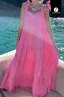 Vestidos para mujer Limonni Mailia LI4042 Maxidress rosado