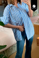 Blusas para mujer Limonni Valiente LI4438 Camiseras blanco