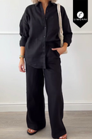 Sets Limonni Valiente LI4539 Set pantalon negro