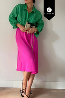 Blusas para mujer Limonni Valiente LI4669 Camiseras verde esmeralda