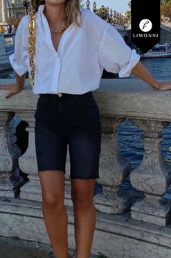 SALE - Blusas para mujer Limonni LI4674 Camiseras - Blanco