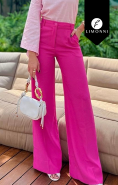 SALE - Pantalones Limonni LI4899 Pantalones Largos - Mostaza