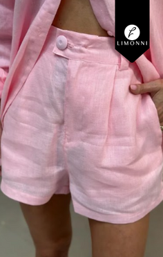 SALE - Pantalones Limonni LI4960 Shorts - Rosado