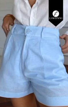 Pantalones Limonni Cayena LI5082 Shorts blanco