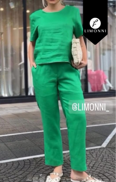 Sets Limonni Cayena LI5094 Set pantalon blanco