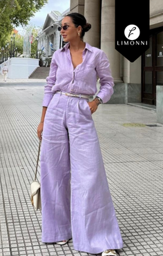 Sets Limonni Cayena LI5144 Set pantalon blanco
