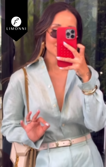 Blusas para mujer COLOR VERDE MILITAR TALLA S REF LI5220 Sale