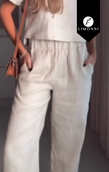 SALE - Pantalones Limonni LI5224 Pantalones Largos - imagen 2