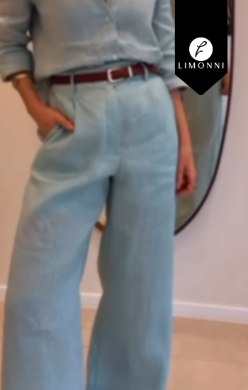 Pantalones COLOR VERDE ESMERALDA TALLA S REF LI5283 Sale