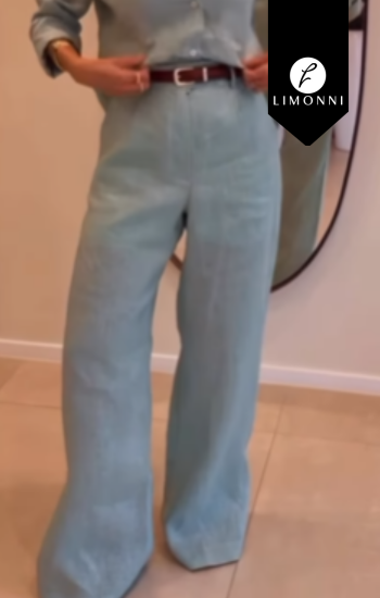 Pantalones COLOR VERDE ESMERALDA TALLA S REF LI5283 Sale