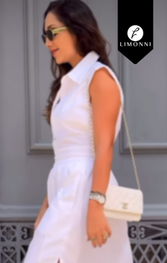Blusas para mujer Limonni Cayena LI5310 Camiseras blanco