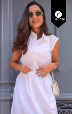 Blusas para mujer Limonni Cayena LI5310 Camiseras blanco