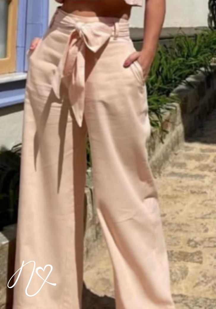 Pantalones Limonni Cayena LI5314 Pantalones Largos beige