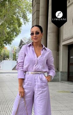 Blusas para mujer Limonni Cayena LI5320 Camiseras lila
