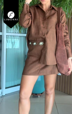Sets Limonni Cayena LI5332 Set falda blanco