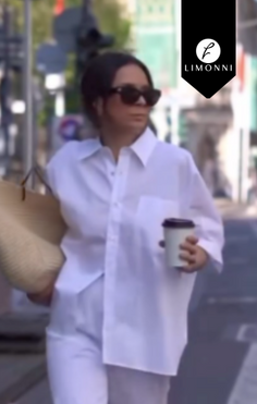 Blusas para mujer Limonni Cayena LI5342 Camiseras blanco