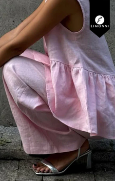 Pantalones Limonni Cayena LI5360 Pantalones Largos rosado