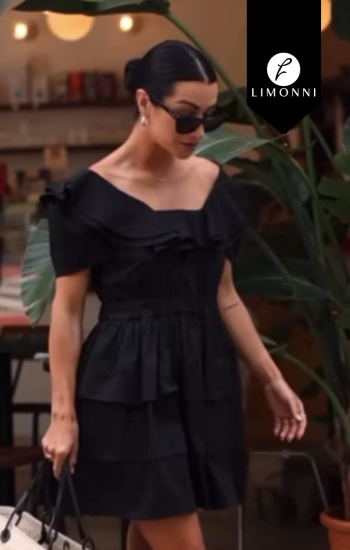 Vestidos para mujer Limonni Cayena LI5384 Cortos Casuales - Rojo