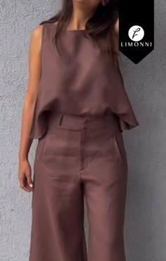 Blusas para mujer Limonni Cayena LI5424 Básicas - Avena
