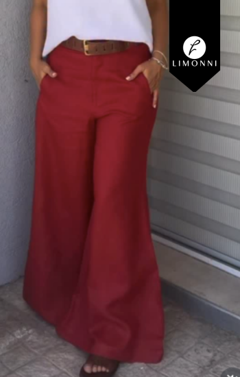 Pantalones Limonni Cayena LI5435 Pantalones Largos - Fuscia
