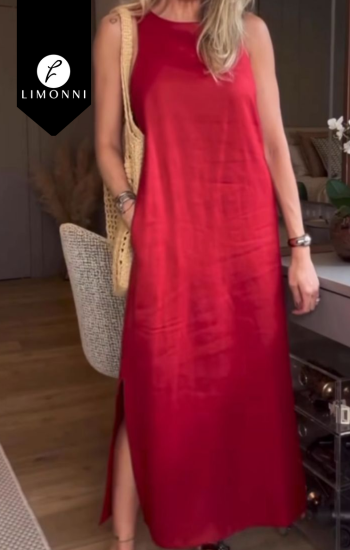 Vestidos para mujer Limonni Cayena LI5439 Maxidress - imagen 2