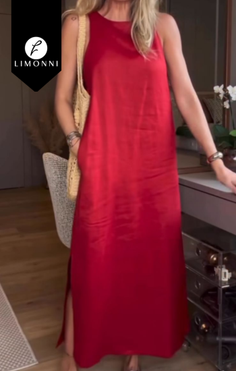 Vestidos para mujer Limonni Cayena LI5439 Maxidress - Rosado