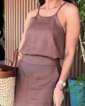 Blusas para mujer Limonni Cayena LI5458 Básicas - Naranja