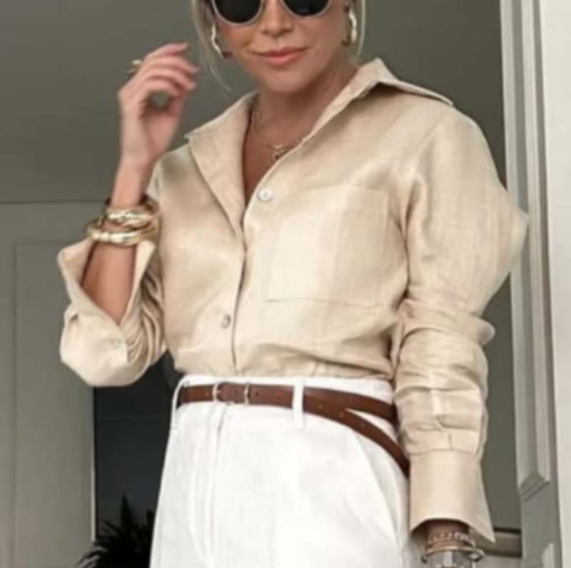 Blusas para mujer Limonni Cayena LI5475 Camiseras - Blanco