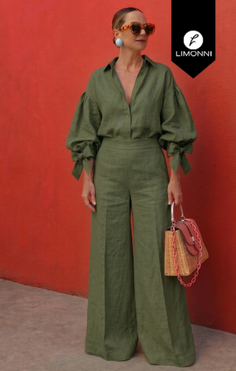 Sets Limonni Cayena LI5536 Set pantalon - Blanco