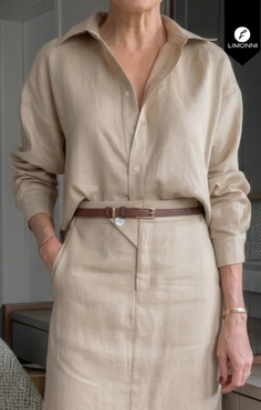 SALE - Blusas para mujer Limonni LI5559 Camiseras - Verde Oliva