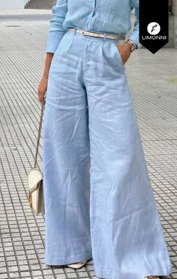 Pantalones Limonni Cayena LI5590 Pantalones Largos - Blanco