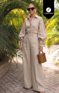 Sets Limonni Cayena LI5630 Set pantalon - Blanco