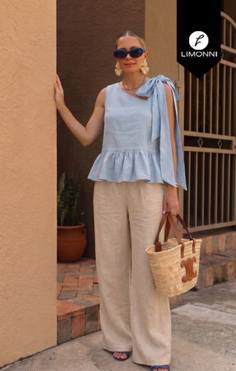 Sets Limonni Cariñito LI5640 Set pantalon - Blanco