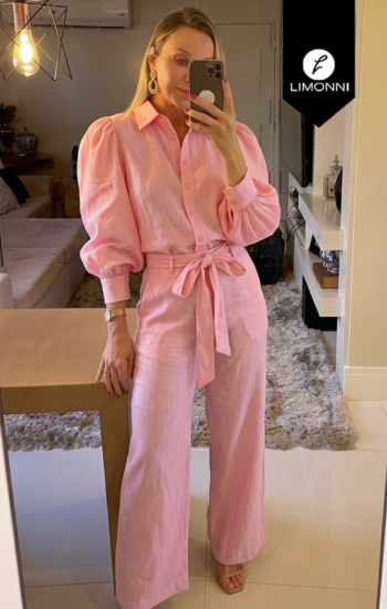 Sets Limonni PLENA LI5795 Set pantalon - Blanco