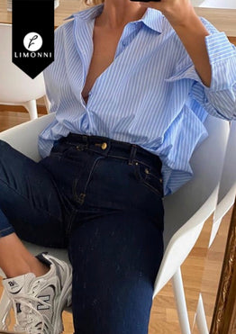 Blusas para mujer Limonni Valiente LI4612 Camiseras blanco