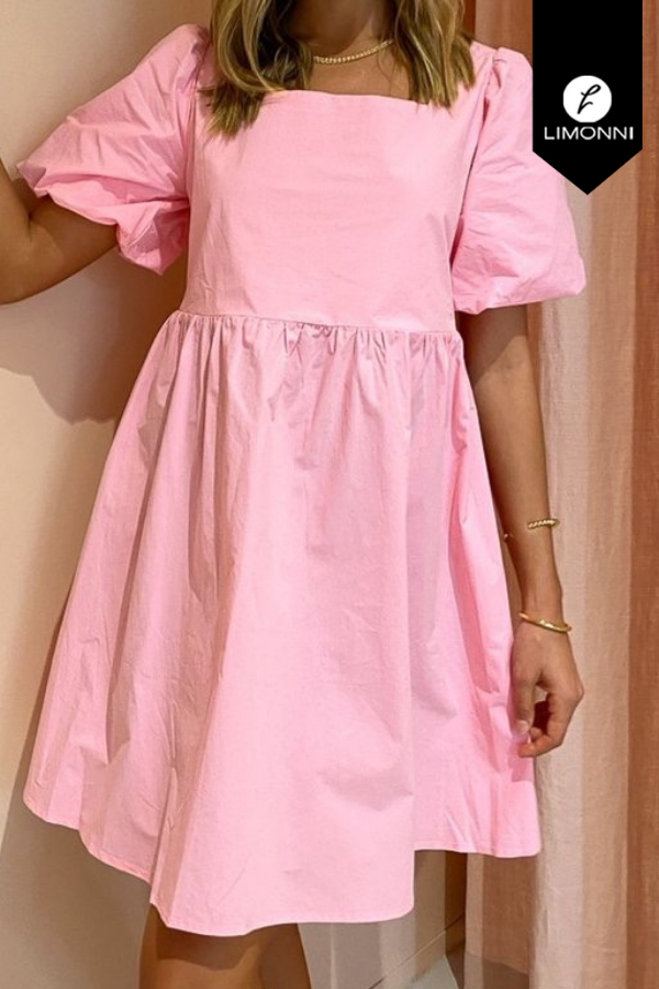 Vestidos para mujer Limonni Mailia LI3355 Cortos Casuales rosado