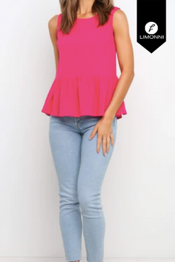 Blusas para mujer Limonni Mailia LI3424 Casuales fuscia