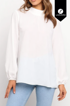 Blusas para mujer Limonni Mailia LI3425 Casuales blanco