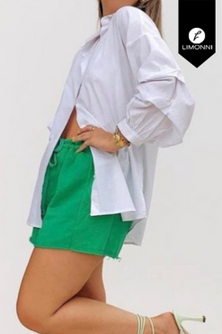 Blusas para mujer Limonni Mailia LI3432 Camiseras blanco