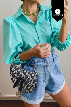 Blusas para mujer Limonni Mailia LI3450 Camiseras blanco