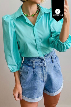 Blusas para mujer Limonni Mailia LI3450 Camiseras blanco