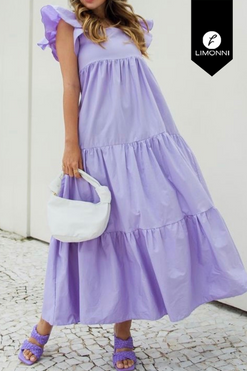 Vestidos para mujer Limonni Mailia LI3589 Maxidress lila