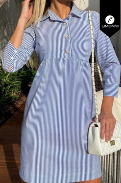 Vestidos para mujer Limonni Mailia LI3626 Cortos Casuales blanco